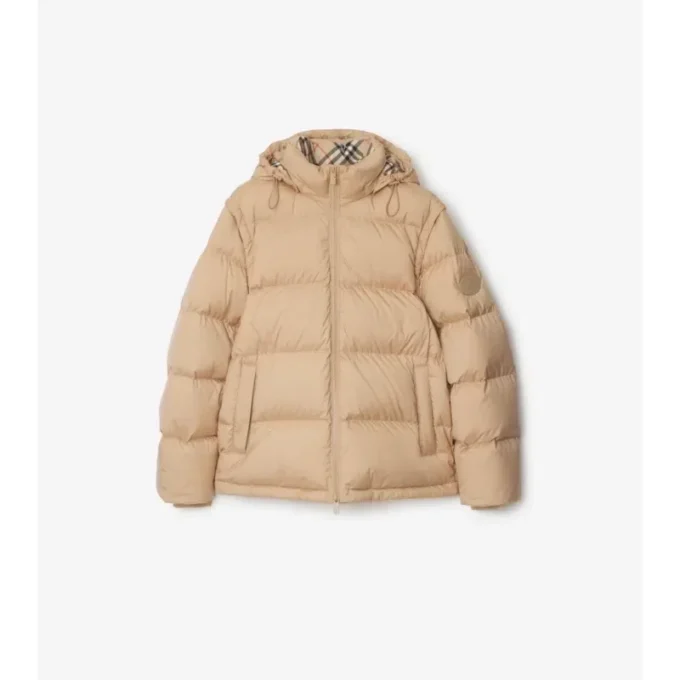Abnehmbare Steppjacke mit Ärmeln