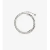 Armband mit eingraviertem Karomuster 