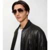 Aviator-Sonnenbrille mit Metallrahmen 