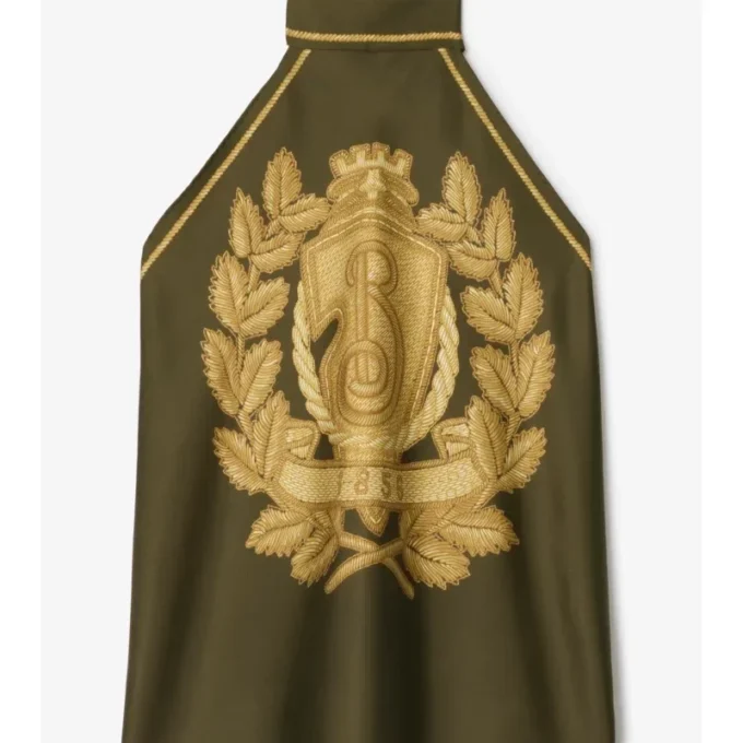 B Crest Seidenschal Oberteil