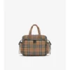 Baby-Wickeltasche mit Karomuster