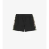 Badehose mit Karomuster