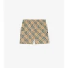Badehose mit Karomuster