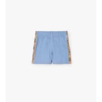 Badehose mit Karomuster