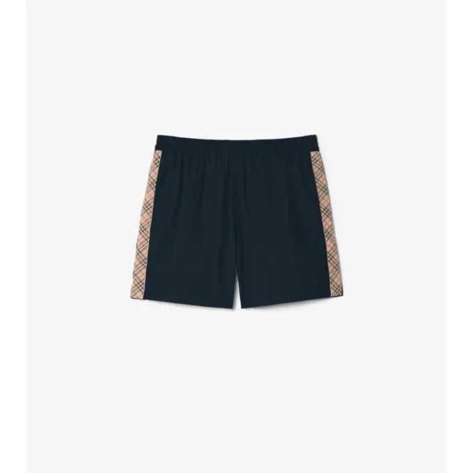 Badehose mit Karomuster