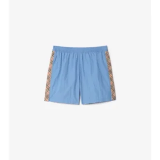 Badehose mit Karomuster