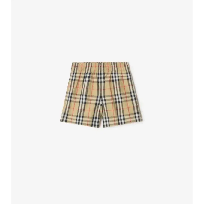 Badehose mit Karomuster