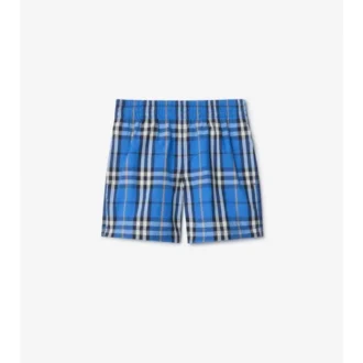 Badehose mit Karomuster
