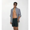 Badehose mit Karomuster