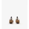 Ballerinas mit Karomuster in Beige