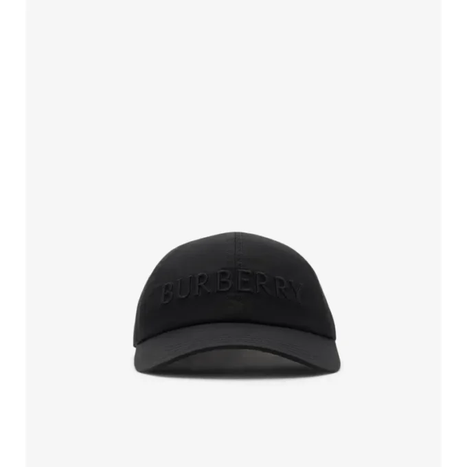 Baseballkappe aus Gabardine mit Logo