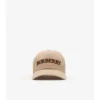 Baseballkappe aus Gabardine mit Logo