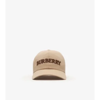 Baseballkappe aus Gabardine mit Logo