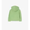 Baumwoll-Kapuzenpullover mit Reißverschluss