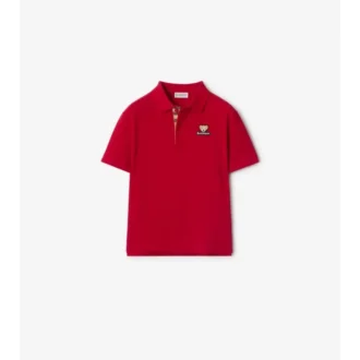 Baumwoll-Poloshirt