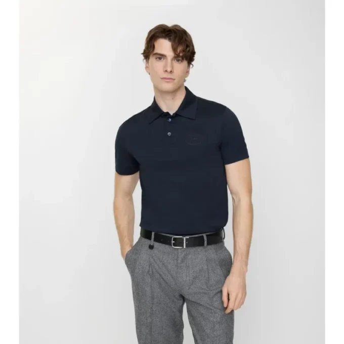 Baumwoll-Poloshirt