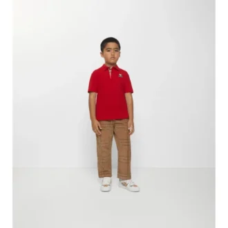 Baumwoll-Poloshirt