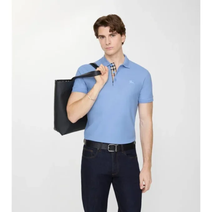 Baumwoll-Poloshirt