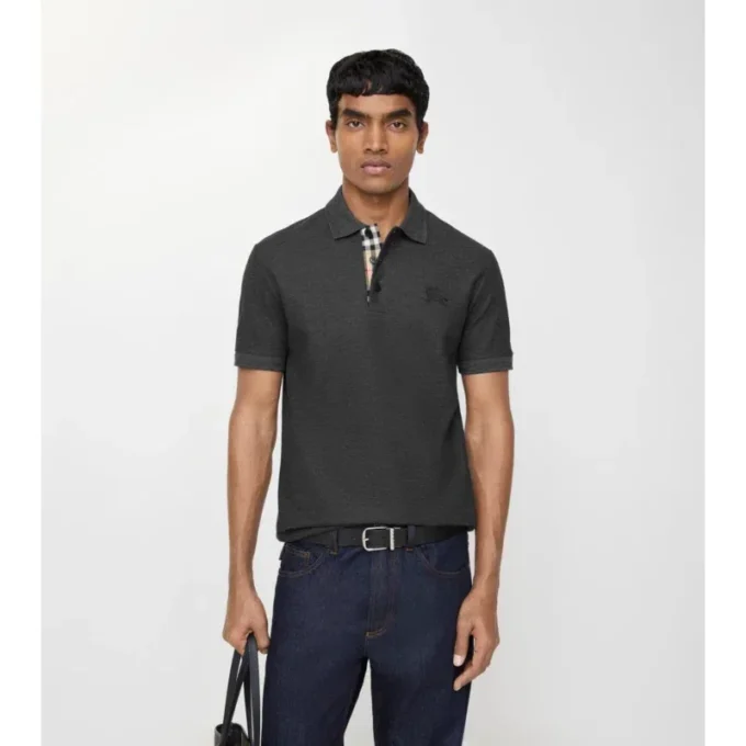Baumwoll-Poloshirt