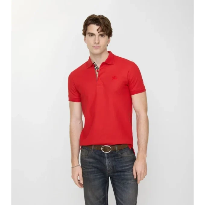 Baumwoll-Poloshirt