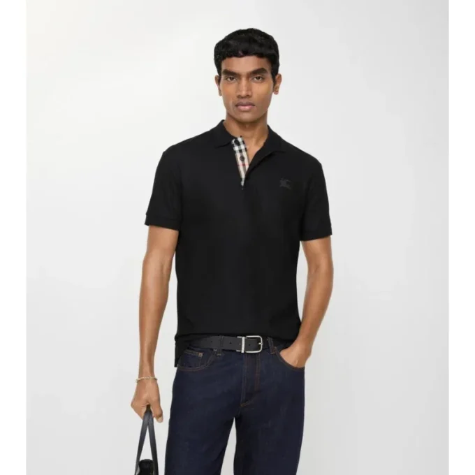 Baumwoll-Poloshirt