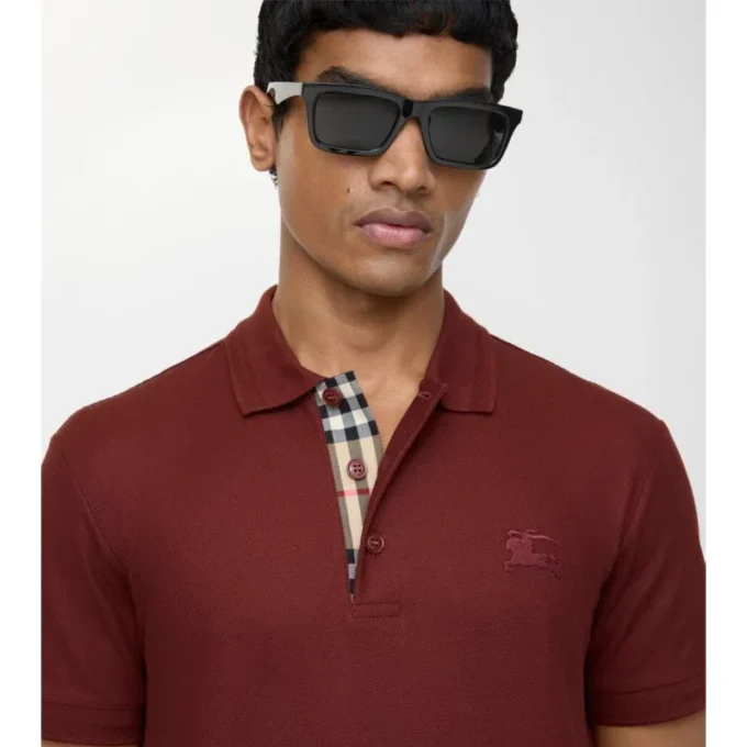 Baumwoll-Poloshirt