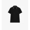 Baumwoll-Poloshirt mit Karobordüre