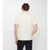 Baumwoll-Poloshirt mit Karobordüre
