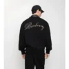 Baumwoll-Sweatshirt mit kursivem Logo