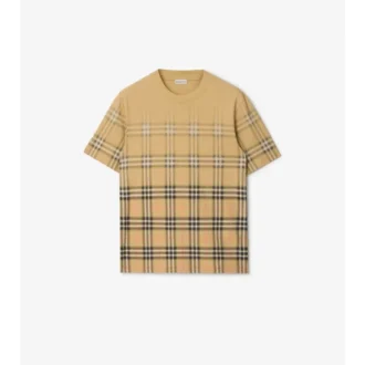 Baumwoll-T-Shirt mit Farbverlauf