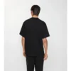 Baumwoll-T-Shirt mit Gothic-Logo