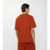 Baumwoll-T-Shirt mit Gothic-Logo