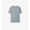Baumwoll-T-Shirt mit Karomuster