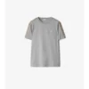 Baumwoll-T-Shirt mit Karomuster