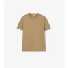 Baumwoll-T-Shirt mit Karomuster