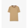 Baumwoll-T-Shirt mit Karomuster