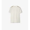 Baumwoll-T-Shirt mit Karomuster