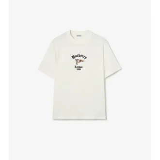 Baumwoll-T-Shirt mit Karomuster