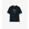 Baumwoll-T-Shirt mit Karomuster