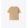 Baumwoll-T-Shirt mit Karomuster