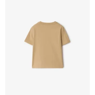 Baumwoll-T-Shirt mit Karomuster