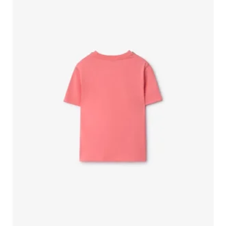 Baumwoll-T-Shirt mit Karomuster