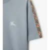 Baumwoll-T-Shirt mit Karomuster