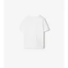 Baumwoll-T-Shirt mit Karomuster