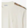 Baumwoll-T-Shirt mit Karomuster