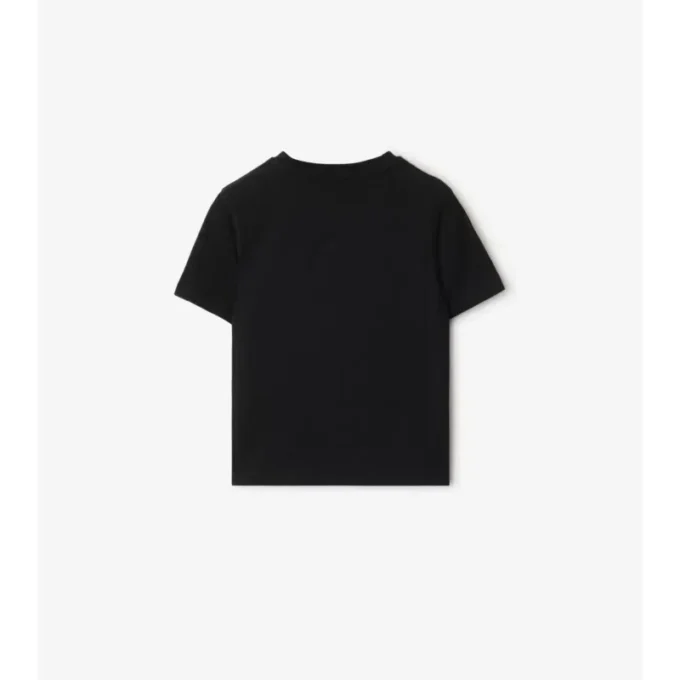 Baumwoll-T-Shirt mit Karomuster