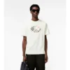 Baumwoll-T-Shirt mit Knight-Stamp-Karomuster