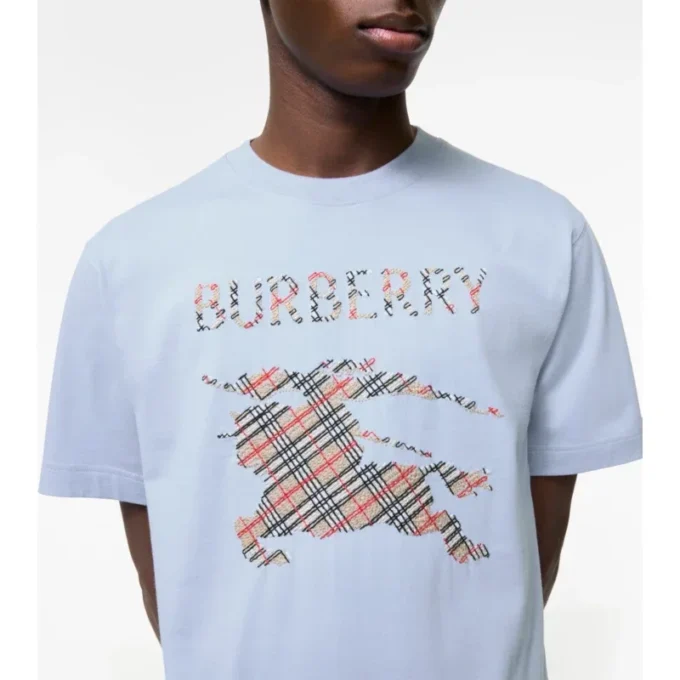 Baumwoll-T-Shirt mit Kreuzstich-Motiv der EKD