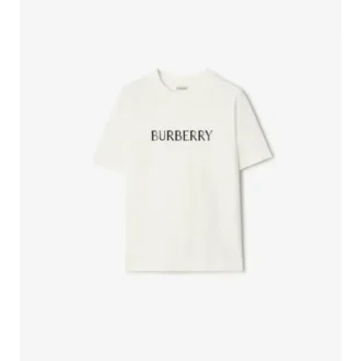 Baumwoll-T-Shirt mit Logo