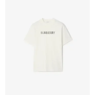 Baumwoll-T-Shirt mit Logo